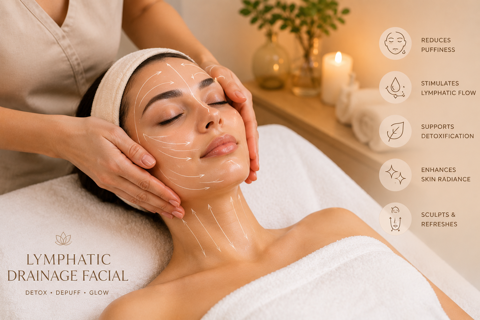 Lymphatic Drainage Facial