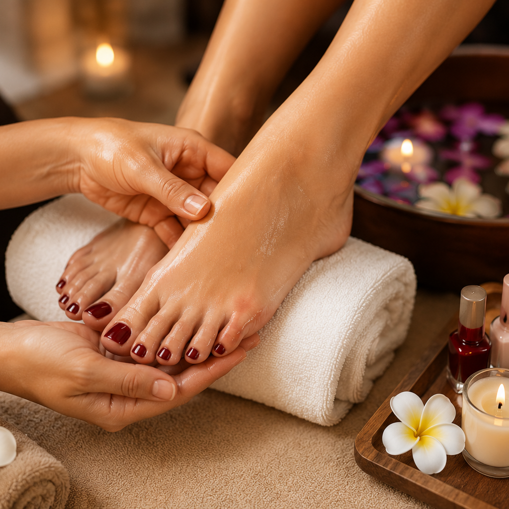 Special Pedicure (Massage + Polish)